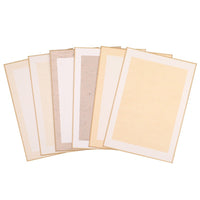 Chinese Painting Xuan Paper Half-Ripe Soft Cardboard Handmade Gold Edge Hemp Paper Mulberry Bark Xuan Paper Antique Ripe Xuan Gongbi Painting Boneless