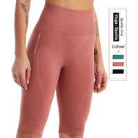 Women's High-Waist Peach Hip Yoga Leggings - Stretchy, Breathable, Quick-Dry, Butt-Lifting & Slimming
