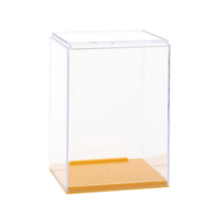 Clear Stackable Display Box for Figurines and Models, Dustproof Showcase Case