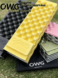 OWG Foldable Egg Crate Seat Cushion for Camping, Hiking, and Fishing - Lightweight & Moisture-Proof