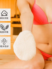 Duvessa Exfoliating Bath Gloves for Adults, Soft Foam Shower Mitts for Deep Cleansing