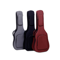 41-inch Waterproof Thickened Dual-Shoulder Acoustic Electric Guitar Gig Bag with 20mm Padding