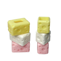 Miniature Cheese Tissue Box Pen Holder 3D Printed Dollhouse Accessory Model