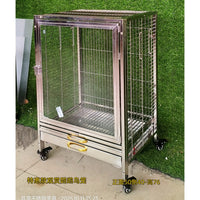 304 Stainless Steel Bird Cage for Parrots and Small Birds