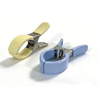 Stainless Steel Laundry Clips with Rubber Tips, Windproof Clothes Pegs for Drying Quilts and Socks