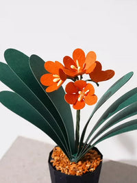 Jeancard 3D Laser-Cut Clivia Paper Model Kit