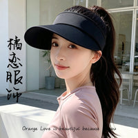 Unisex Golf Tennis Visor Sun Hat for Running and Outdoor Sports, Ice Silk Sun Protection