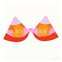 Hawaiian Watermelon Party Glasses Multi-color Fun Novelty Halloween Eyewear