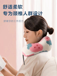 Memory Foam U-Shaped Neck Pillow for Travel and Napping
