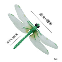 Colorful Dragonfly Outdoor Mosquito Repellent Model with Magnetic Rod for Kids