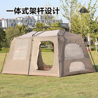 Automatic Pop-Up Camping Tent Double Layer Waterproof Sunshade for Outdoor Activities