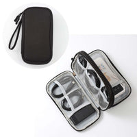 Multi-Layer Digital Accessories Organizer Bag for Power Bank, Hard Drive, USB Drive, Earphones, and Data Cables