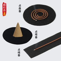High-Temperature Aluminum Foil Fireproof Cotton Incense Burner Mat