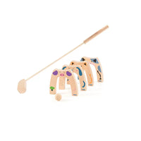 Kids' Sensory Play Toys: Croquet, Sensory Bottle, Skip Ball, and Flip Cups for Indoor/Outdoor Fun