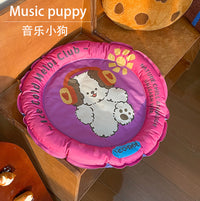 Pet Cooling Mat for Dogs and Cats - Cartoon Design Summer Sleep Pad