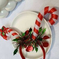 Christmas Candy Cane Headband for Holiday Parties and Performances
