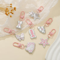 Cute Hello Kitty Star Keychain Backpack Charm for Couples and Friends