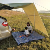 Car Side Awning Tent for SUV Outdoor Camping Waterproof Sun Shelter