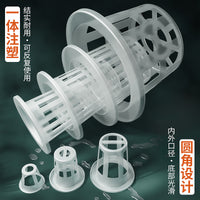 Hydroponic Net Pots for Soilless Cultivation, Deepened Plastic Planting Baskets for Vegetables and Plants