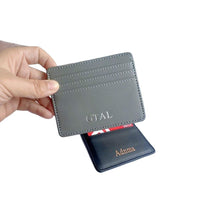 Unisex Multi-Card Slot PU Leather Card Holder Wallet