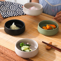 Korean Style Ceramic Dipping Sauce Dishes for BBQ and Condiments