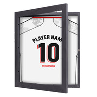 Magnetic Double-Layer Flip-Top Display Frame for Sports Jerseys and T-Shirts