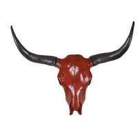 Resin Faux Bull Head Wall Decor Sculpture for Home and Office
