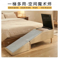 Womia Pet Bedside Ramp Stairs for Dogs and Cats - Ultra Non-Slip Design with Formaldehyde Test Report