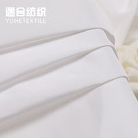 Hot Selling White Polyester Pongee Lining Fabric for Down Jackets and Cotton-Padded Coats