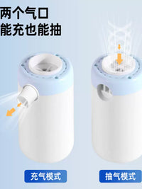 Portable Electric Air Pump for Outdoor Camping Inflatables and Storage Bags