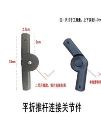 Camping Cart Table Board Clips and Support Rod Connectors for Outdoor Utility Wagons
