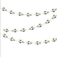 Sewn Paper Garland for Parties and Decorations - Various Designs