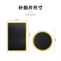 Bicycle Tire Repair Kit, Glueless Puncture Repair Patches, Portable Bike Tire Repair Tool Box Set