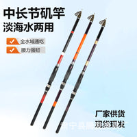 Carbon Fiber Telescopic Fishing Rod for Sea and Freshwater