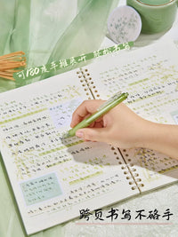 New Chinese Style Ink Wash Detachable Coil Notebook B5 A5 for Students and Office, 2025 Edition