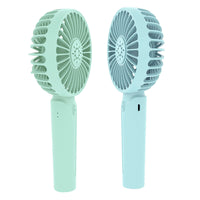 Portable F1 Handheld Fan with Stand, Mini USB Rechargeable Desk Fan for Students