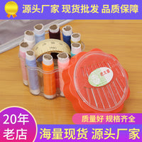 Portable Sewing Kit for Home Use - DIY Mending Set with Needles and Threads