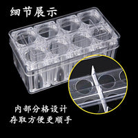Peking Opera Art Commemorative Coin Storage Tube with Square Box for 5 Yuan Coins