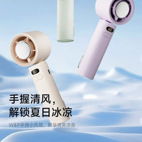 W&P Handheld Portable Turbo Fan with 100 Adjustable Speeds and 3000mAh Battery
