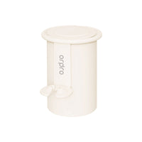 Under-Cabinet Toothbrush Holder with Drainage, Wall-Mounted Organizer for Bathroom