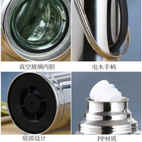 Stainless Steel Vacuum Insulated Thermos Flask for Home and Dormitory Use