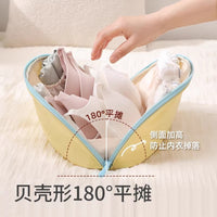 3-in-1 Portable Underwear Storage Bag Travel Organizer for Lingerie Socks
