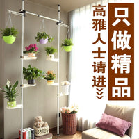 Multi-Tier Wrought Iron Plant Stand for Indoor Living Room Balcony