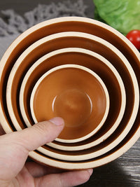 Ceramic Steaming Bowl for Rice and Dishes - Restaurant Grade Clay Pot