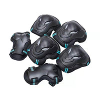 Skateboard Protective Gear Set with Helmet for Adults and Kids - Cycling, Scooter, and Balance Bike Safety Pads