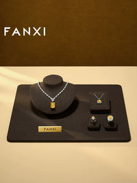 FANXI Premium Jewelry Display Stands for Necklaces, Rings, Bracelets, and Pendants