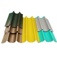 Aluminum Alloy Wavy Corrugated Wall Panels for Outdoor Signage & Curtain Wall Decoration