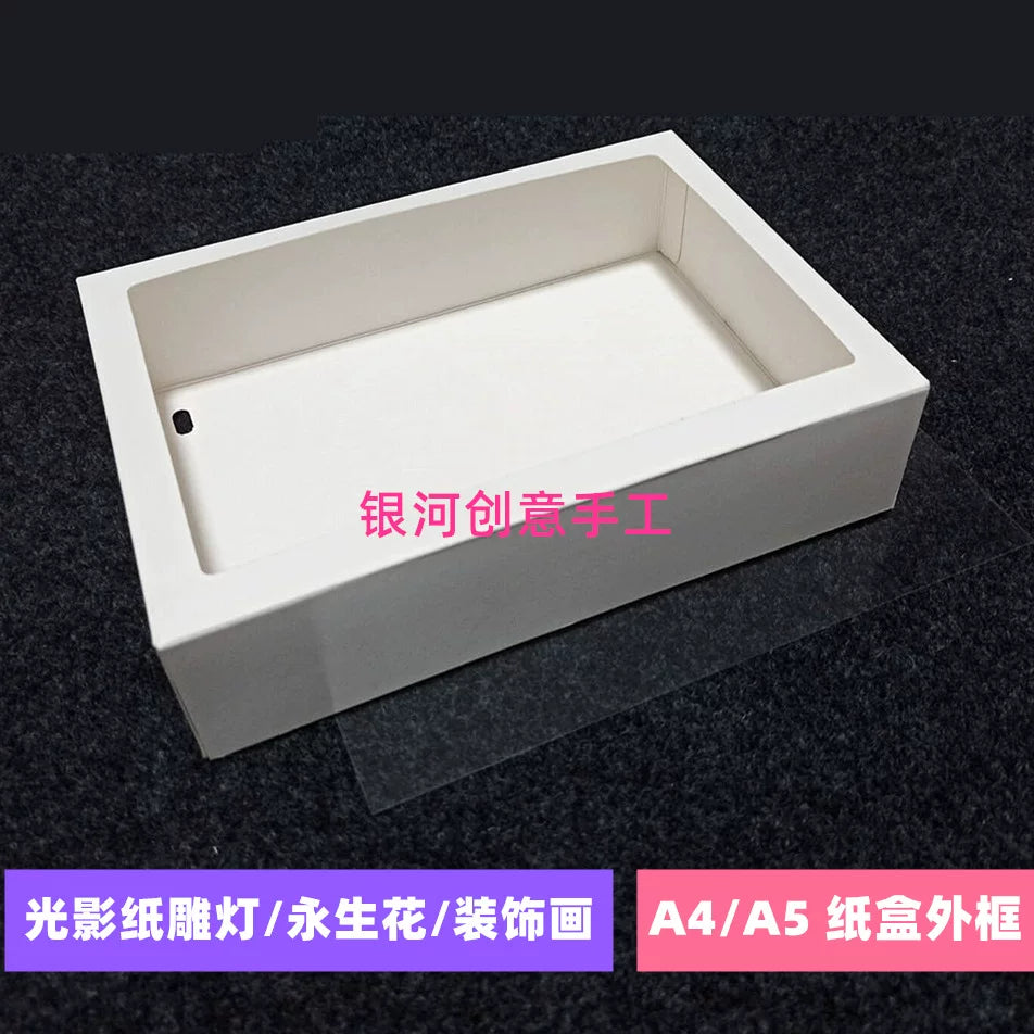 Paper Carving Light Box Frame for DIY Art and Crafts