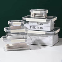 Clear Acrylic Storage Box with Lid for Toys, Clothes, Cosmetics, Snacks, Books, and Sundries
