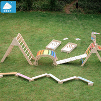 Kids' Outdoor Climbing Frame Sensory Training Equipment for Preschools